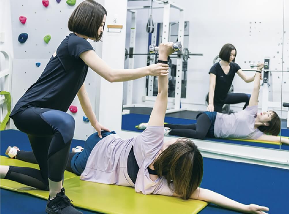 週2回のパーソナルトレーニングを2ヶ月実施